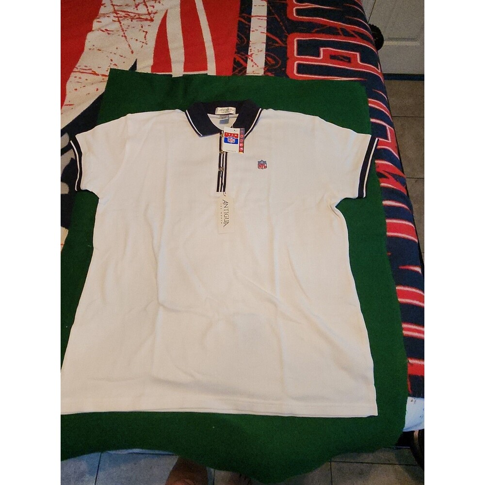 NFL Antigua Women's Large Golf Shirt (BL-31)+